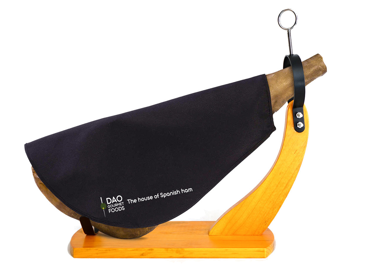 ham on yellow classic ham holder with ham cover