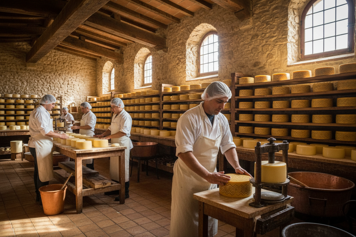 Manchego factory artisanal