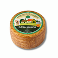 Manchego Cheese Wheel D.O.P – Approx. 2 lbs – Spanish Sheep’s Milk Cheese Aged 3 Months – Authentic Product of Spain by Casa Mayor